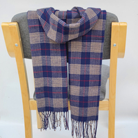 180*35cm luksusowa marka moda klasyczna krata mężczyźni miękki szalik kaszmirowe szaliki w kratkę szal UNISE okłady pashmina pałąk tłumik 4